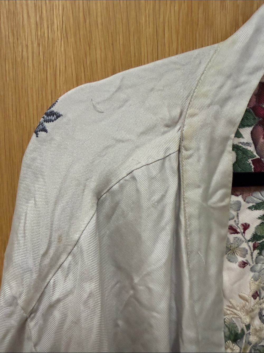 Johnny Was REVERSIBLE Boho Paisley Long Open-Front Coatigan in Cream & Rust - Picture 16 of 17